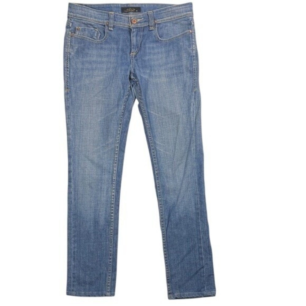Odyn Copenhagen Womens Blue Straight‎ Leg Jeans Size 29 Medium Wash Low Rise